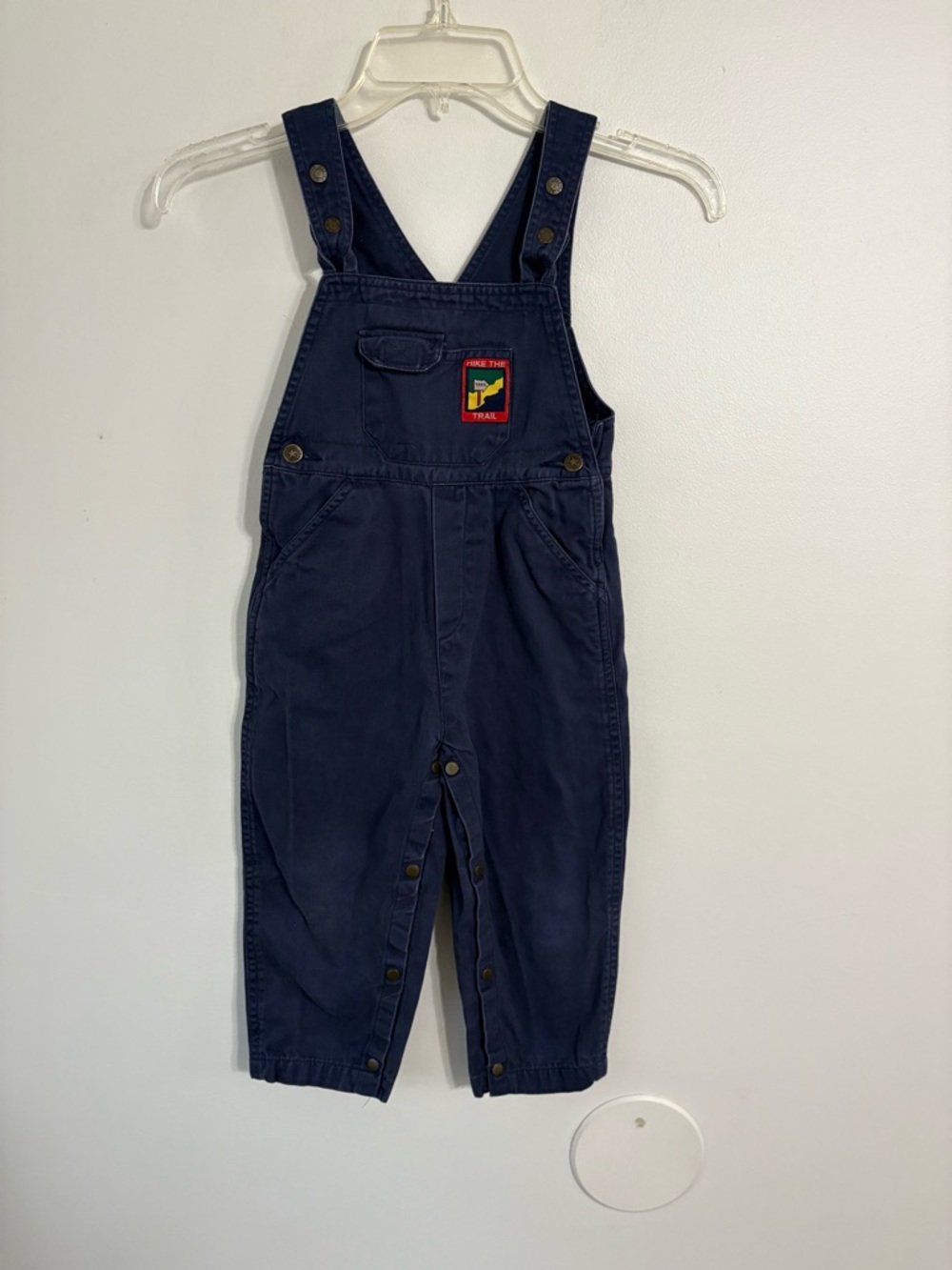 Vintage Mckids Navy Blue Overalls - SIZE 4